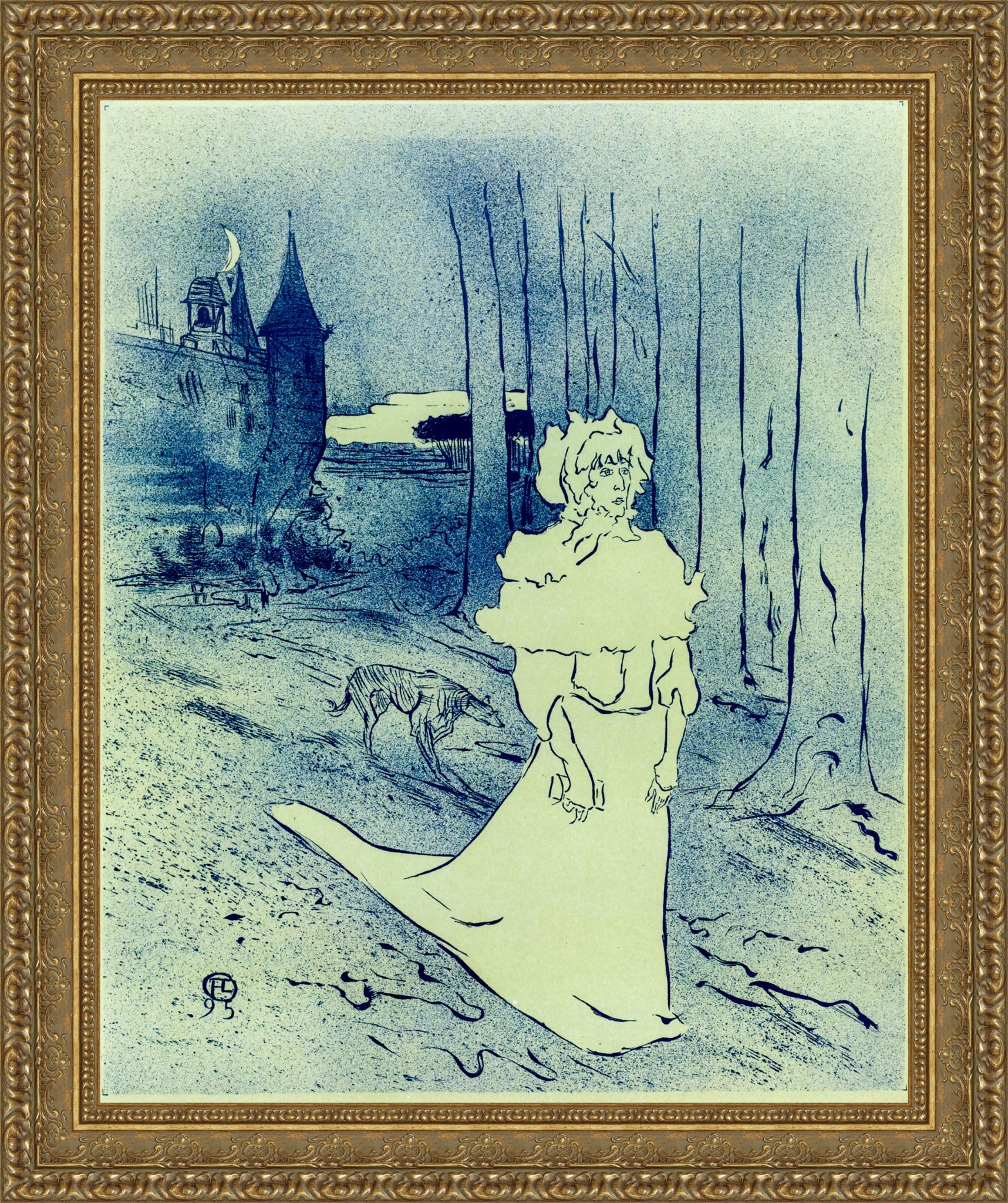La Châtelaine (Le Tocsin) – Henri de Toulouse - Lautrec, 1895 - Canvas Classics