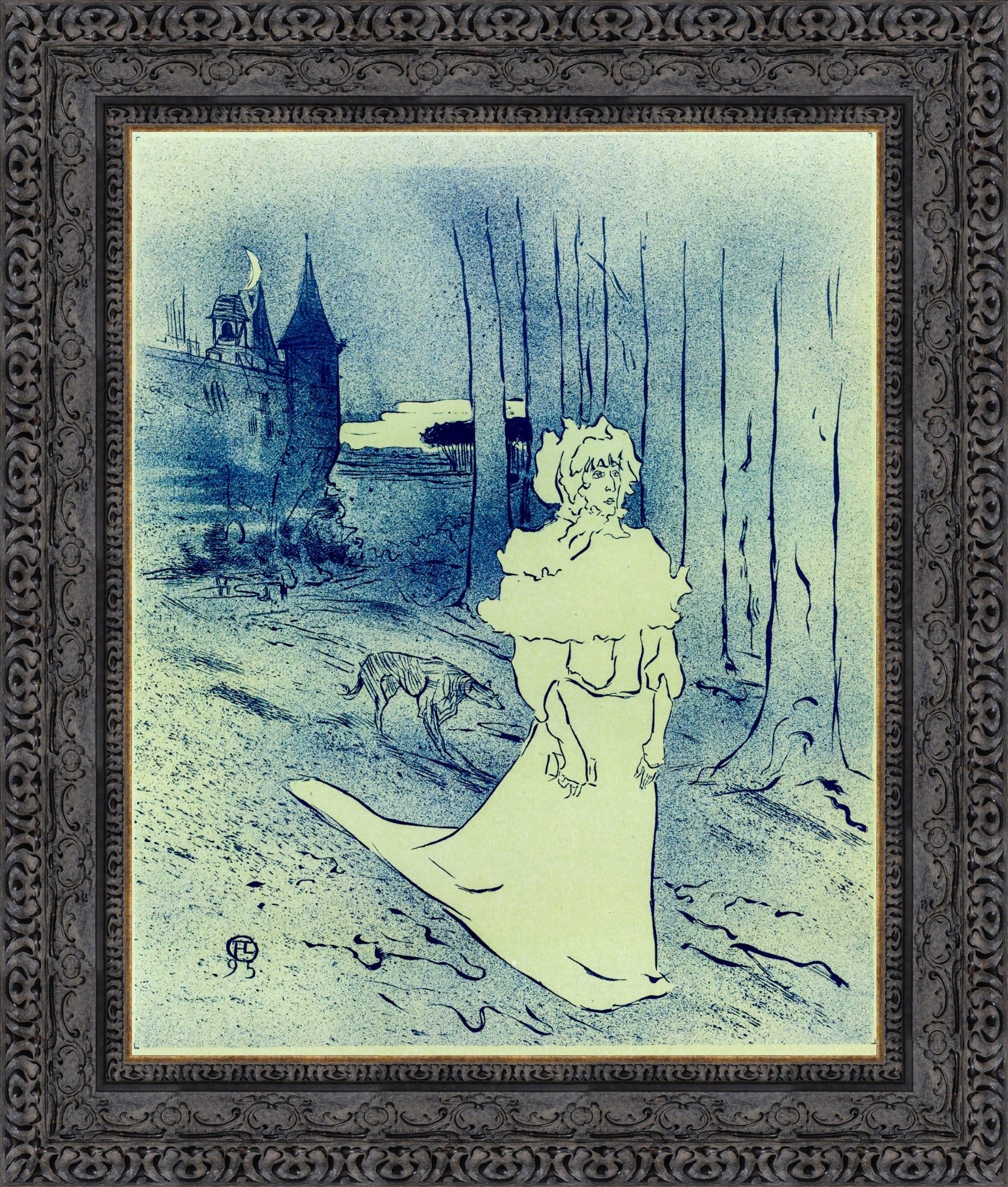 La Châtelaine (Le Tocsin) – Henri de Toulouse - Lautrec, 1895 - Canvas Classics