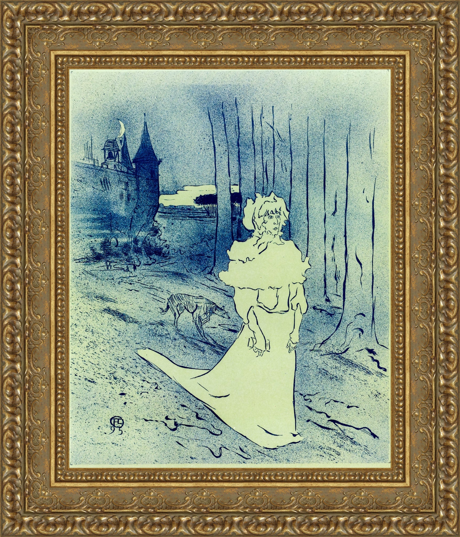 La Châtelaine (Le Tocsin) – Henri de Toulouse - Lautrec, 1895 - Canvas Classics