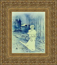 Gold frame