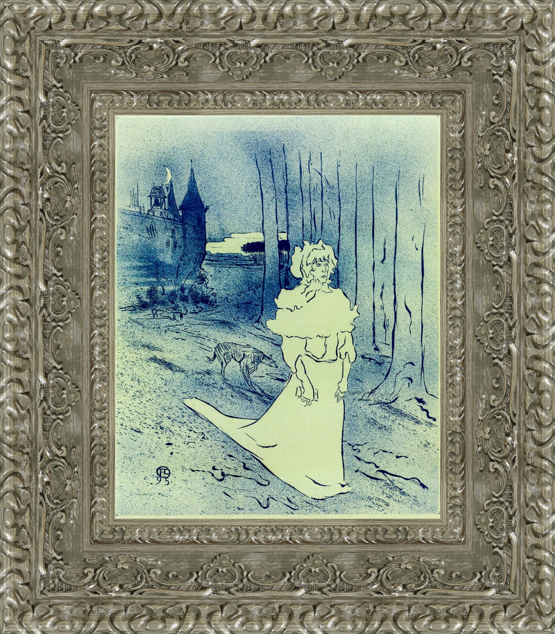 La Châtelaine (Le Tocsin) – Henri de Toulouse - Lautrec, 1895 - Canvas Classics