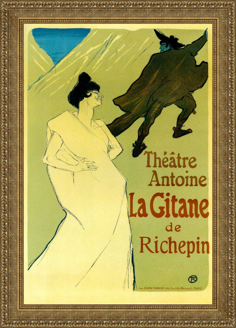La Gitane de Richepin – Henri de Toulouse-Lautrec, 1900