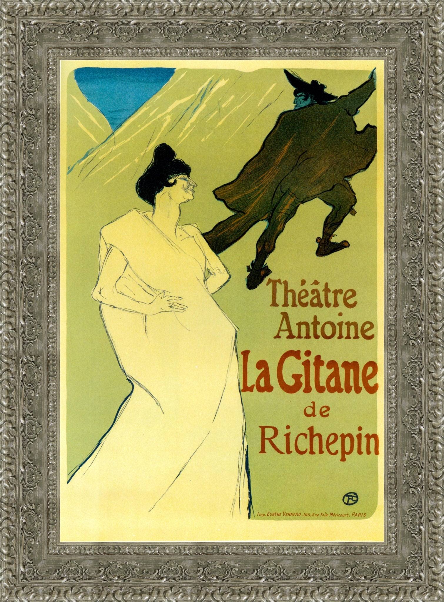 La Gitane de Richepin – Henri de Toulouse - Lautrec, 1900 - Canvas Classics