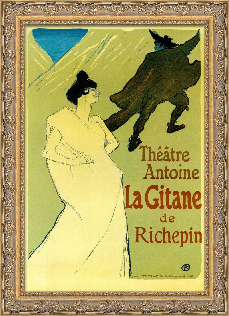 La Gitane de Richepin – Henri de Toulouse-Lautrec, 1900