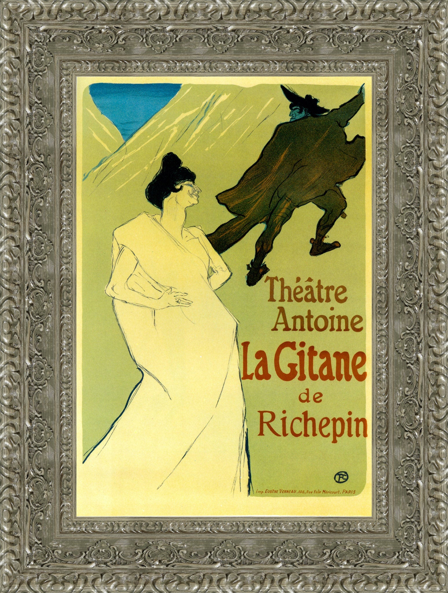 La Gitane de Richepin – Henri de Toulouse - Lautrec, 1900 - Canvas Classics