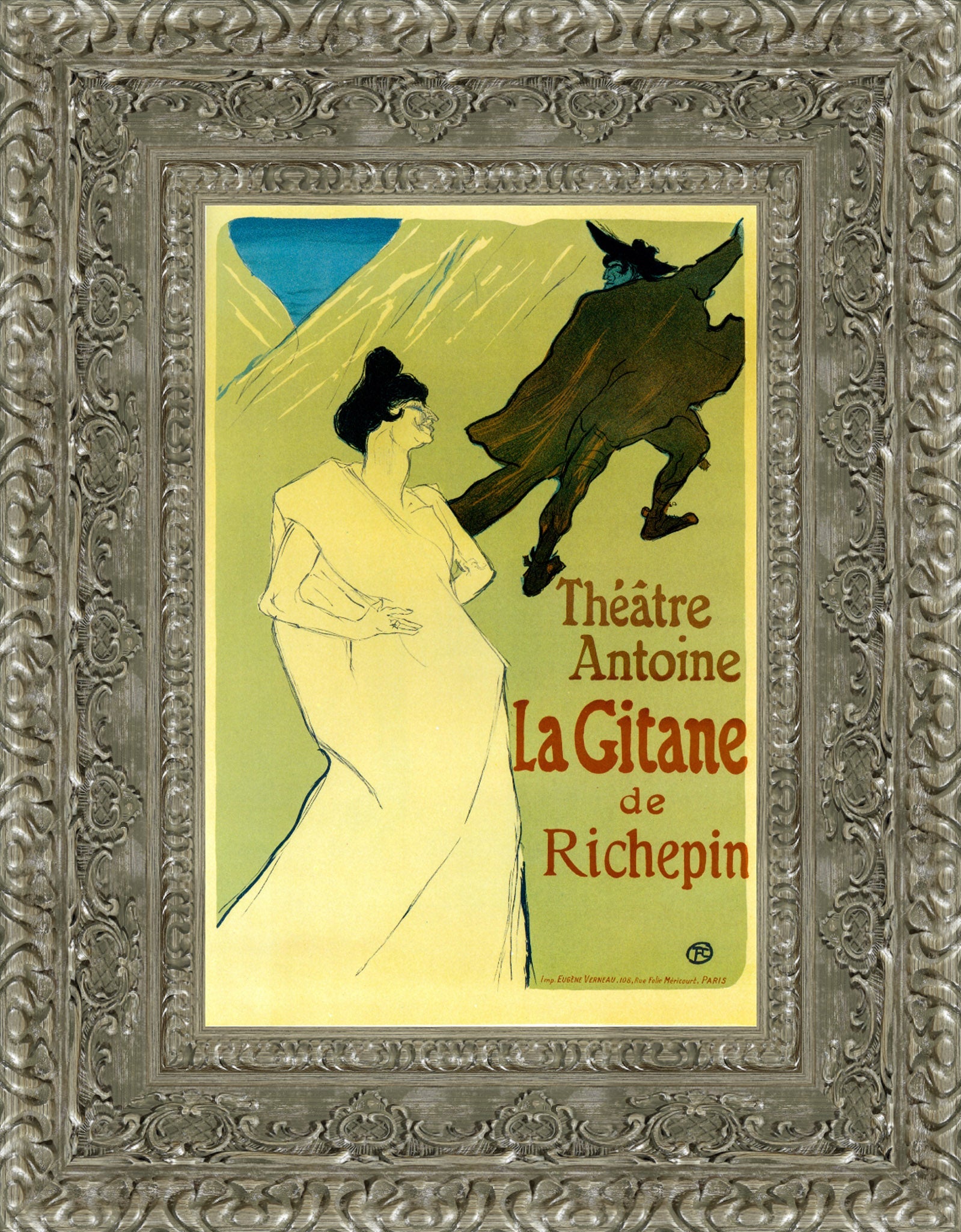 La Gitane de Richepin – Henri de Toulouse - Lautrec, 1900 - Canvas Classics