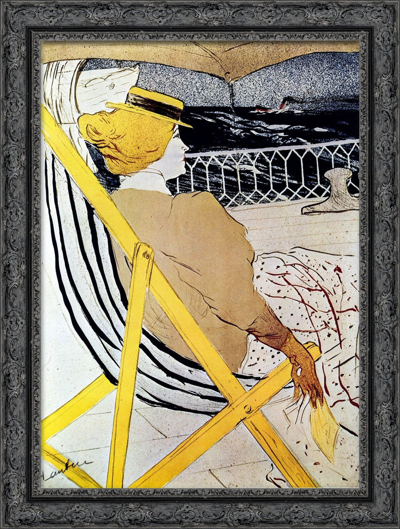 La Passagère du 54 – Henri de Toulouse-Lautrec, 1896