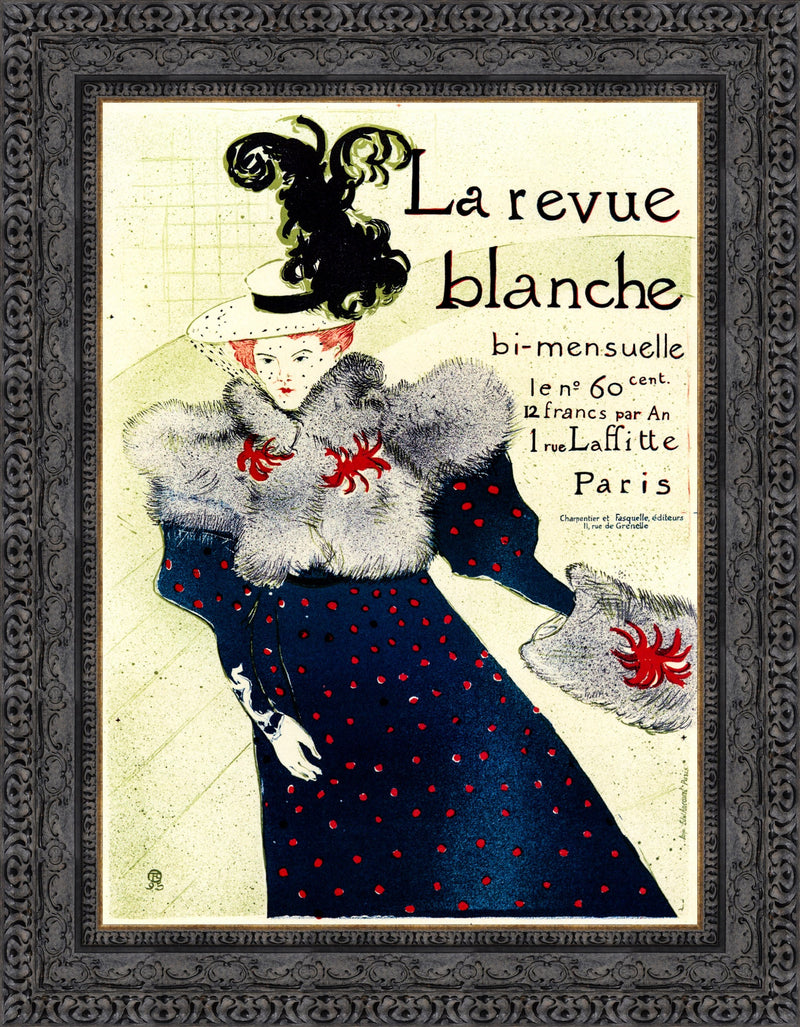 La Revue Blanche – Henri de Toulouse-Lautrec, 1895