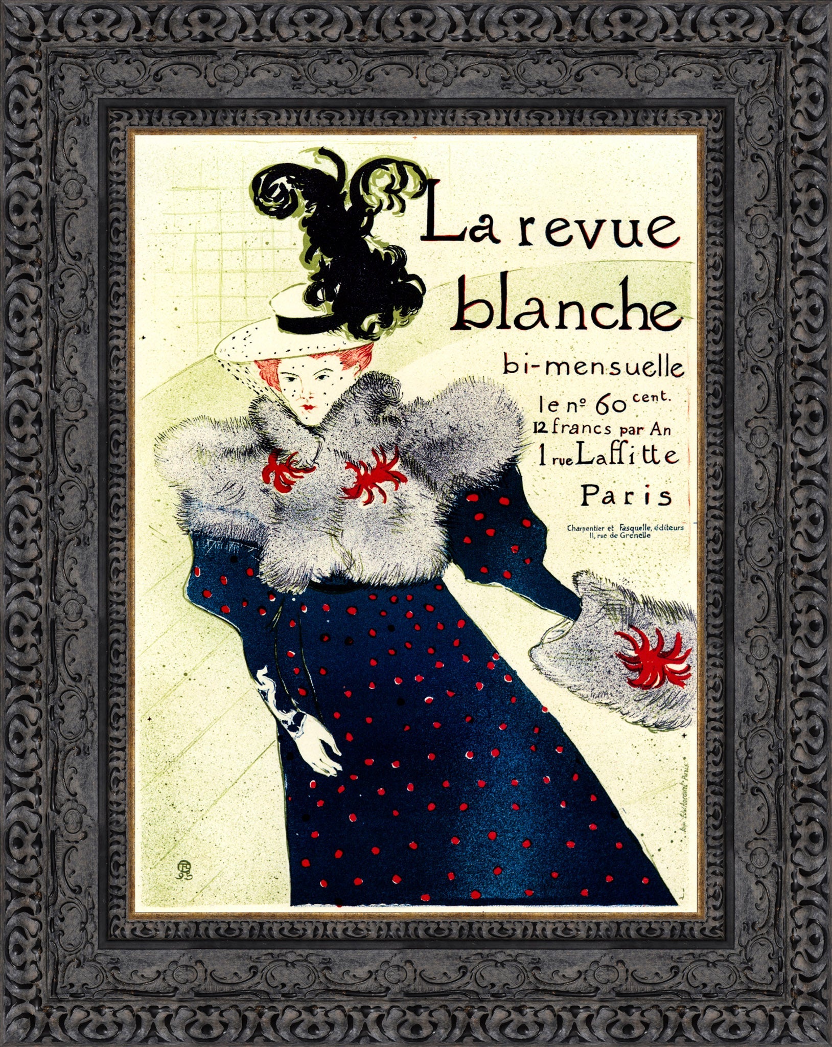 La Revue Blanche – Henri de Toulouse - Lautrec, 1895 - Canvas Classics