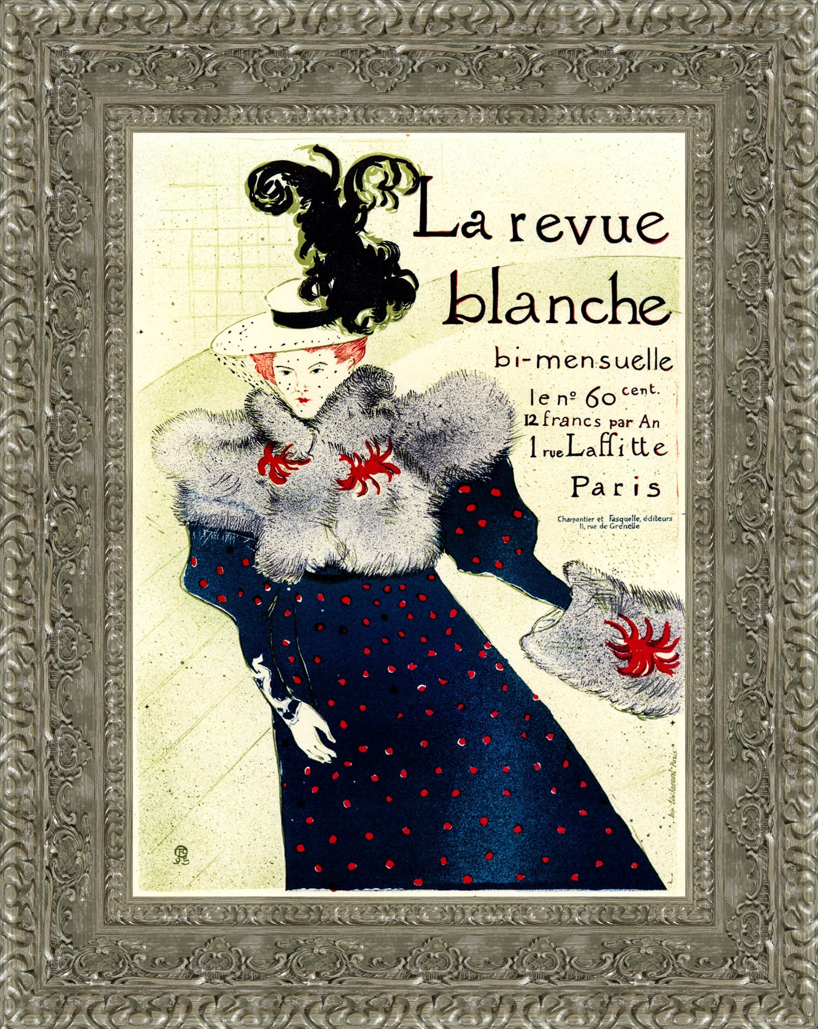 La Revue Blanche – Henri de Toulouse - Lautrec, 1895 - Canvas Classics