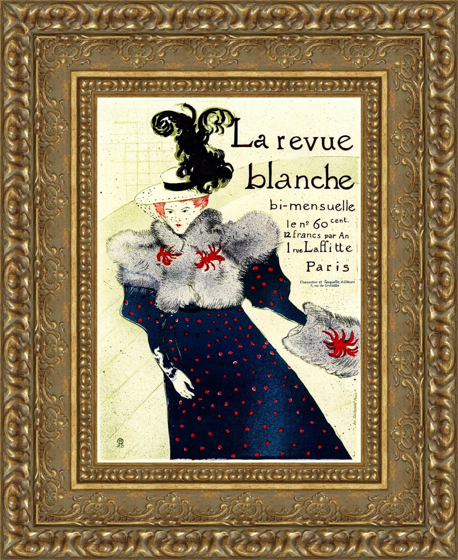 La Revue Blanche – Henri de Toulouse-Lautrec, 1895