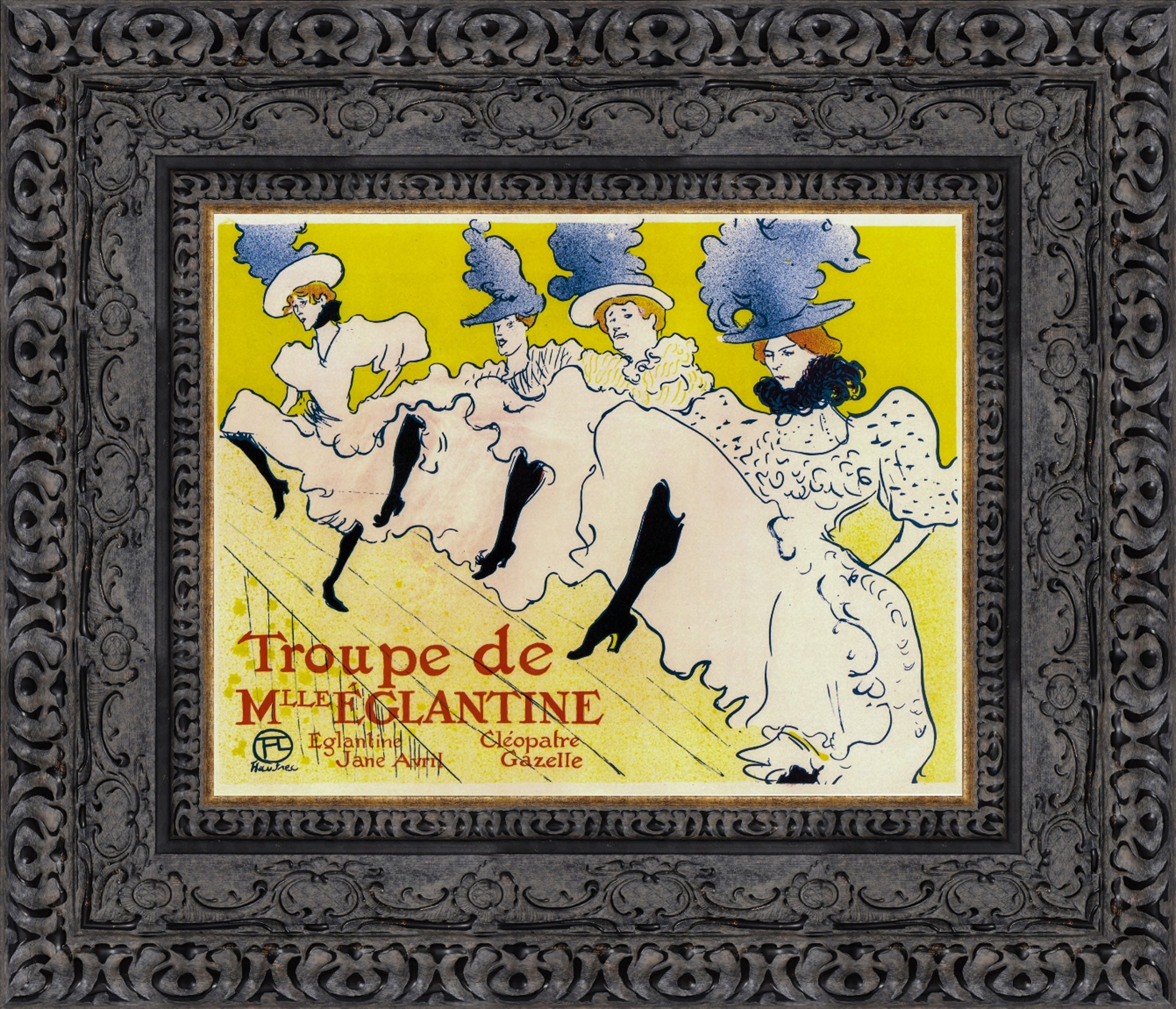 La Troupe de Mademoiselle Églantine – Henri de Toulouse - Lautrec, 1896 - Canvas Classics