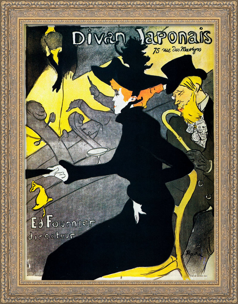 Le Divan Japonais – Henri de Toulouse-Lautrec, 1892