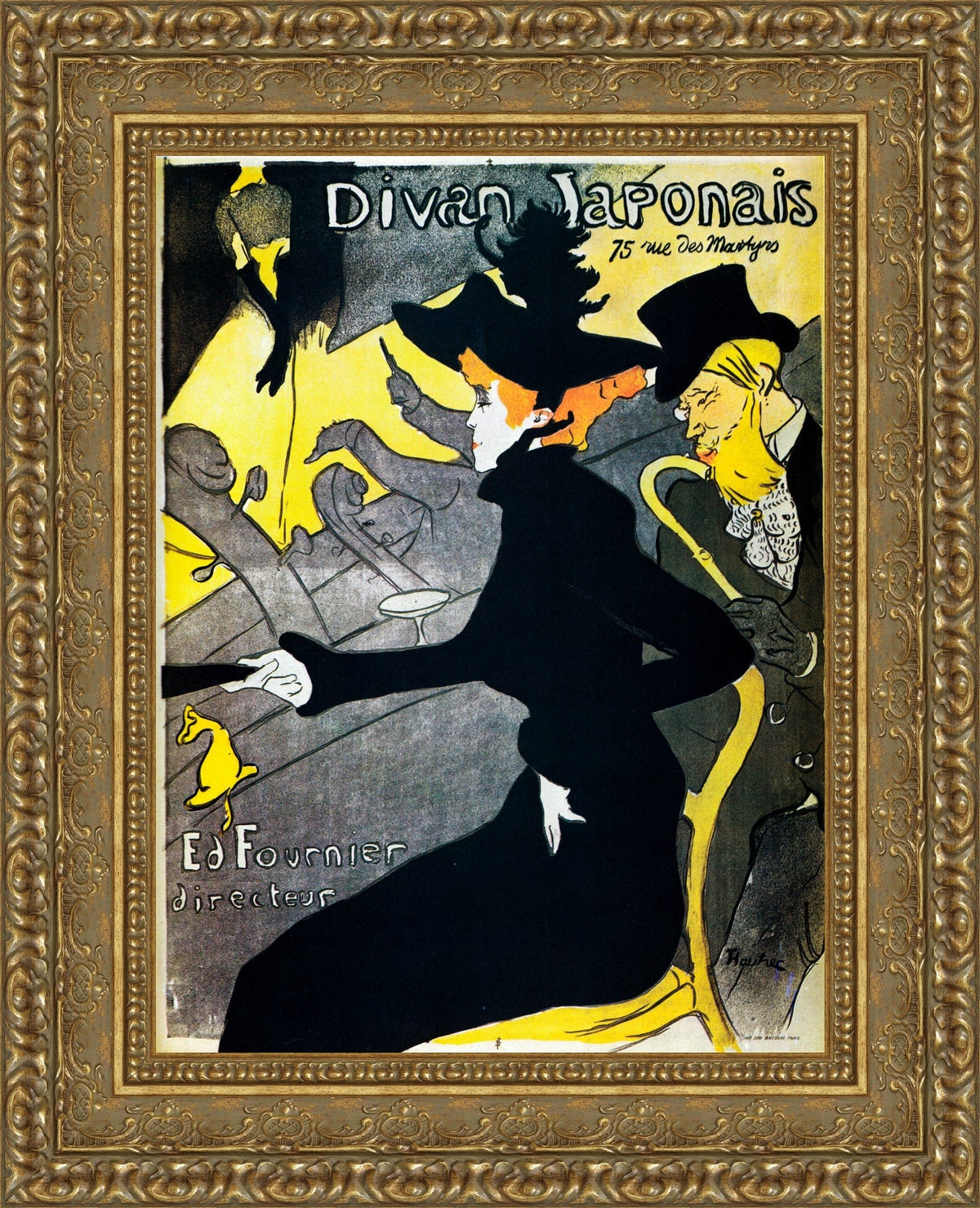 Le Divan Japonais – Henri de Toulouse-Lautrec, 1892