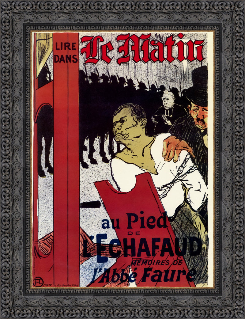 Le Matin (Au Pied de l'Échafaud "At the Foot of the Scaffold") – Henri de Toulouse-Lautrec, 1893