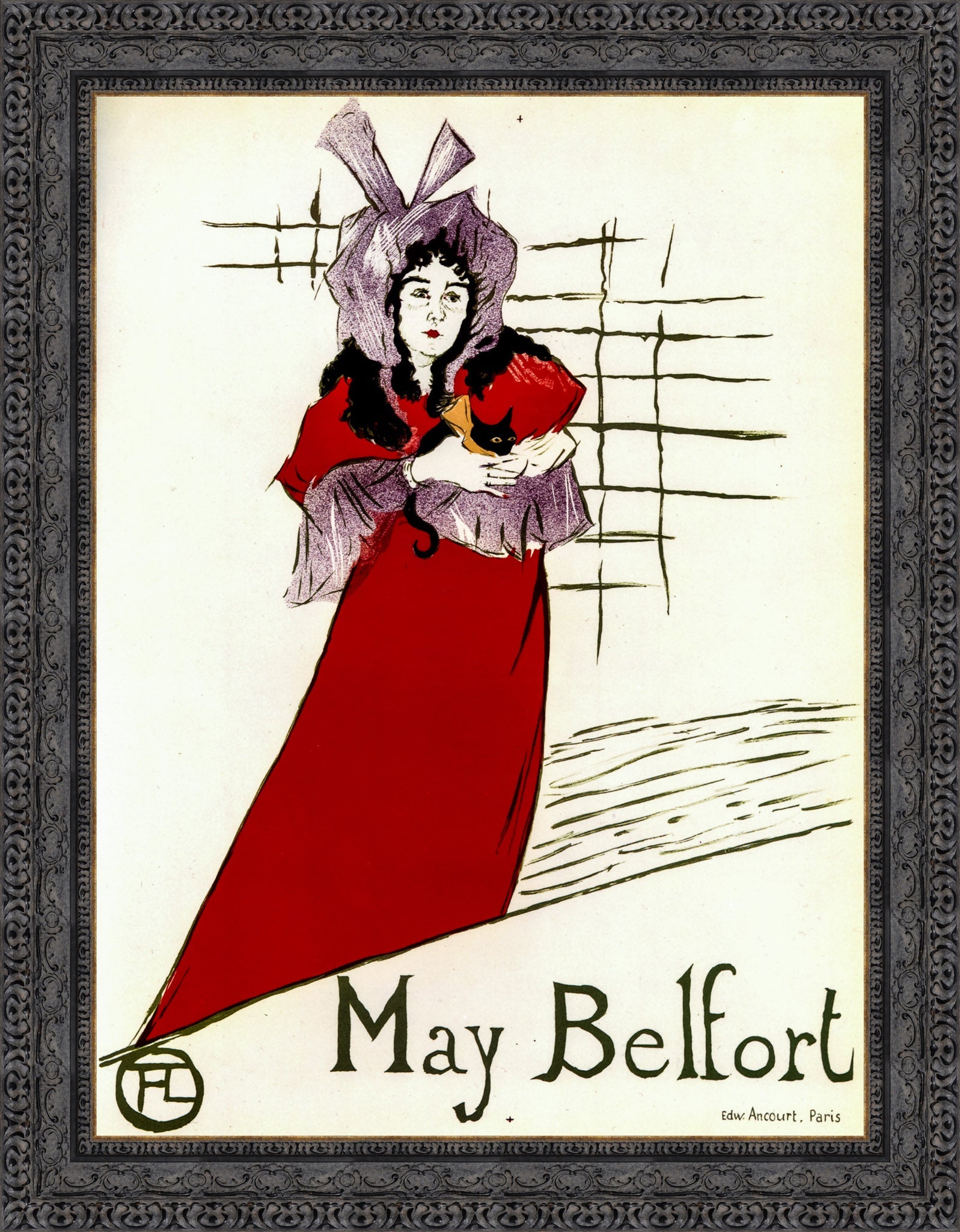 May Belford – Henri de Toulouse - Lautrec, 1895 - Canvas Classics