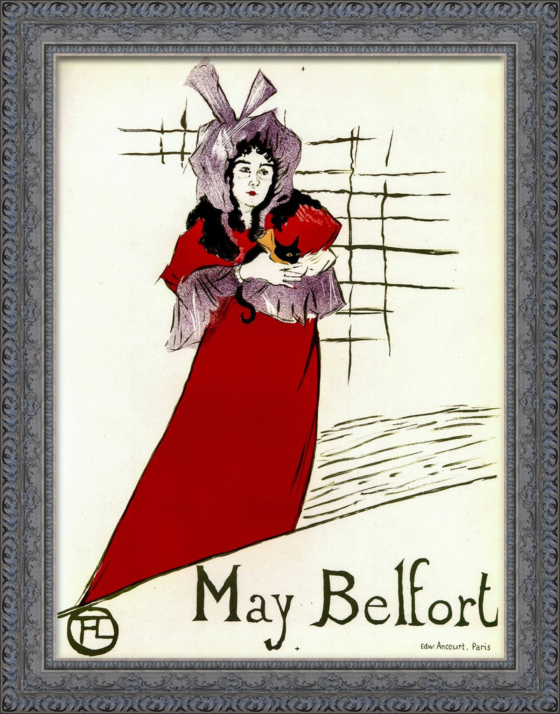 May Belford – Henri de Toulouse-Lautrec, 1895