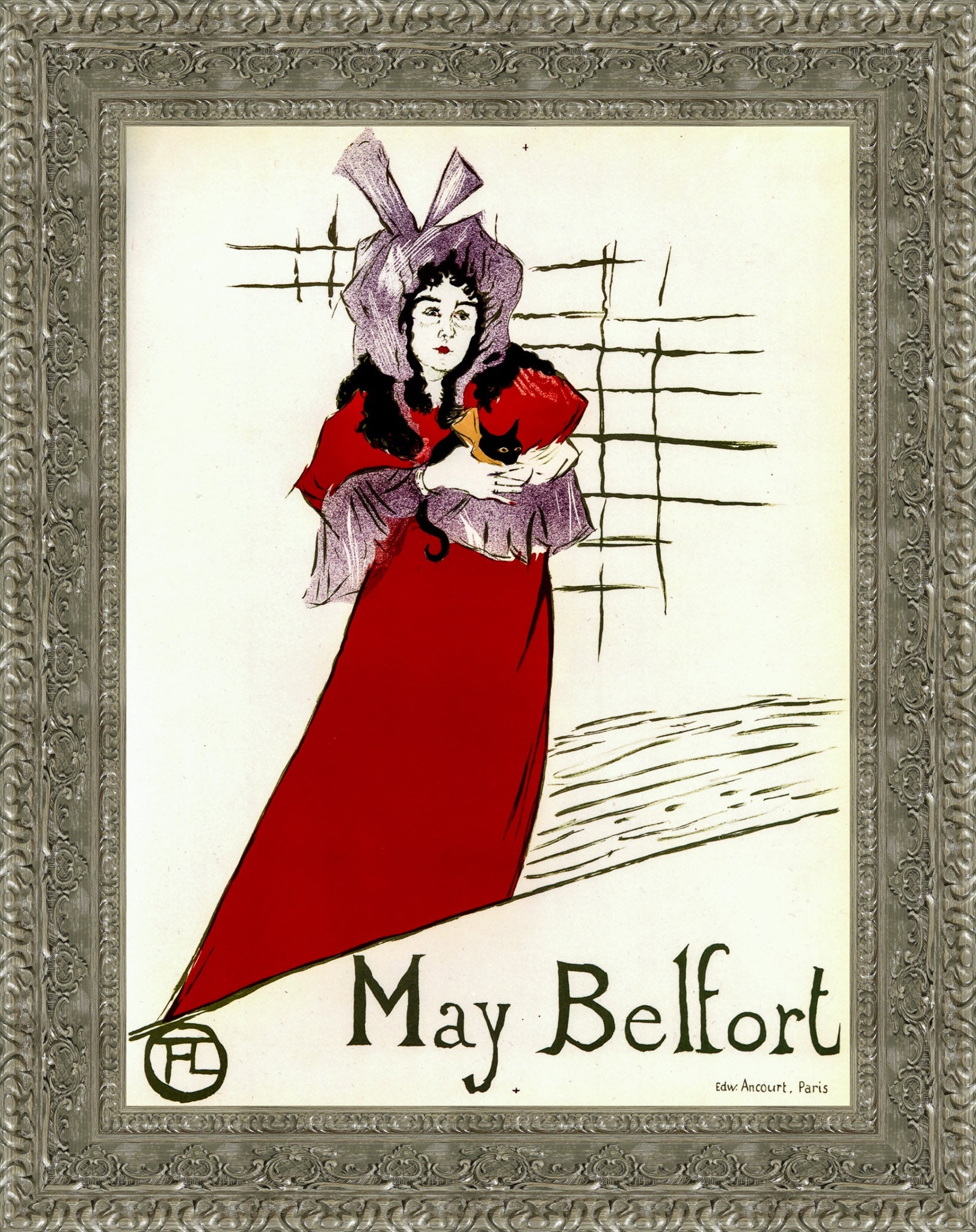 May Belford – Henri de Toulouse - Lautrec, 1895 - Canvas Classics