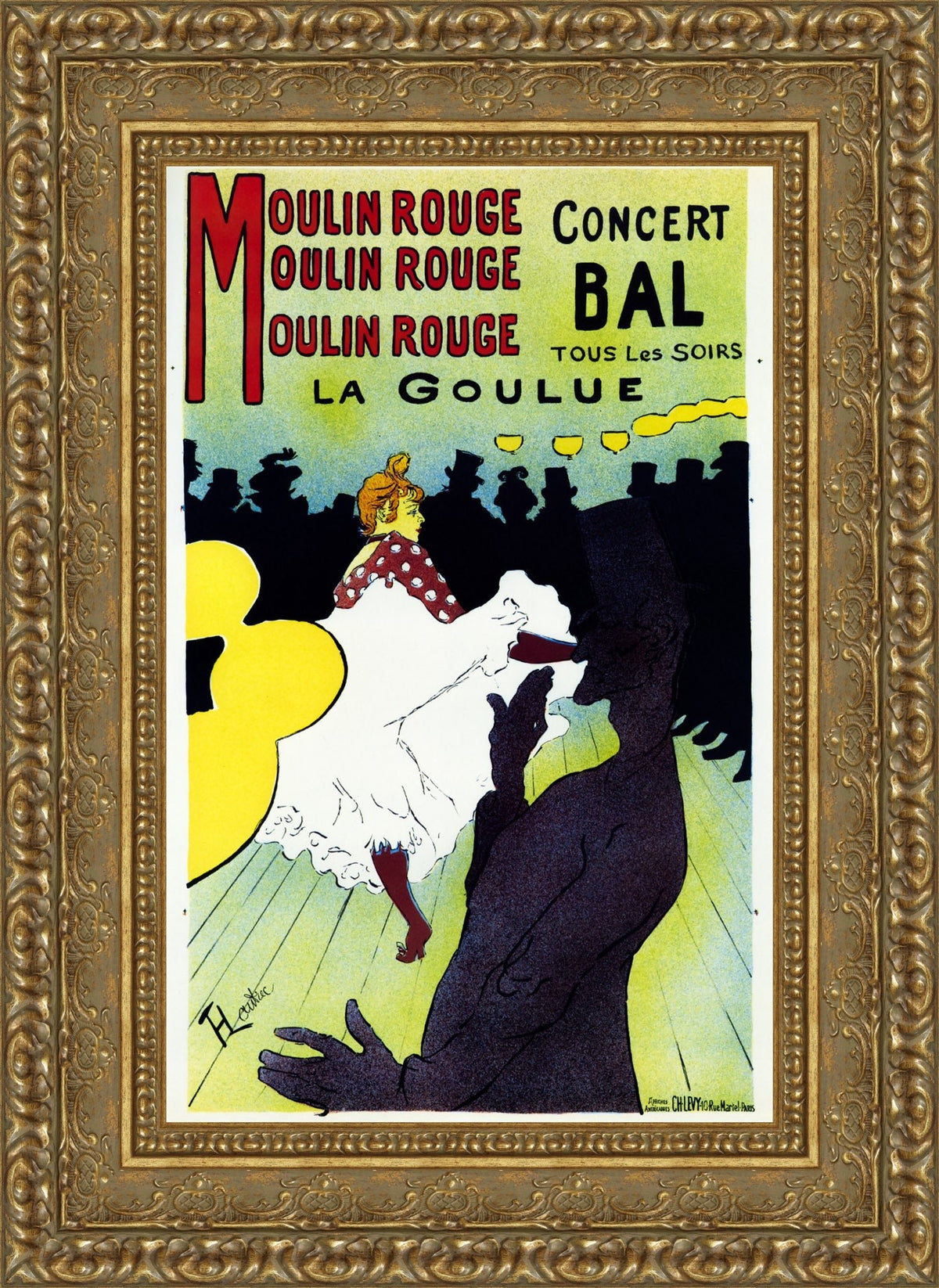 Moulin Rouge: La Goulue – Henri de Toulouse-Lautrec, 1891