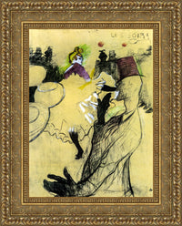 Gold frame