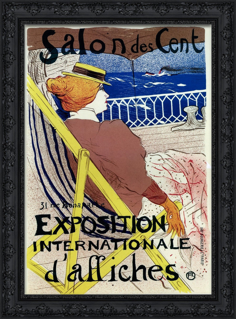 Salon des Cent (Exposition Internationale d'Affiches) – Henri de Toulouse-Lautrec, 1896