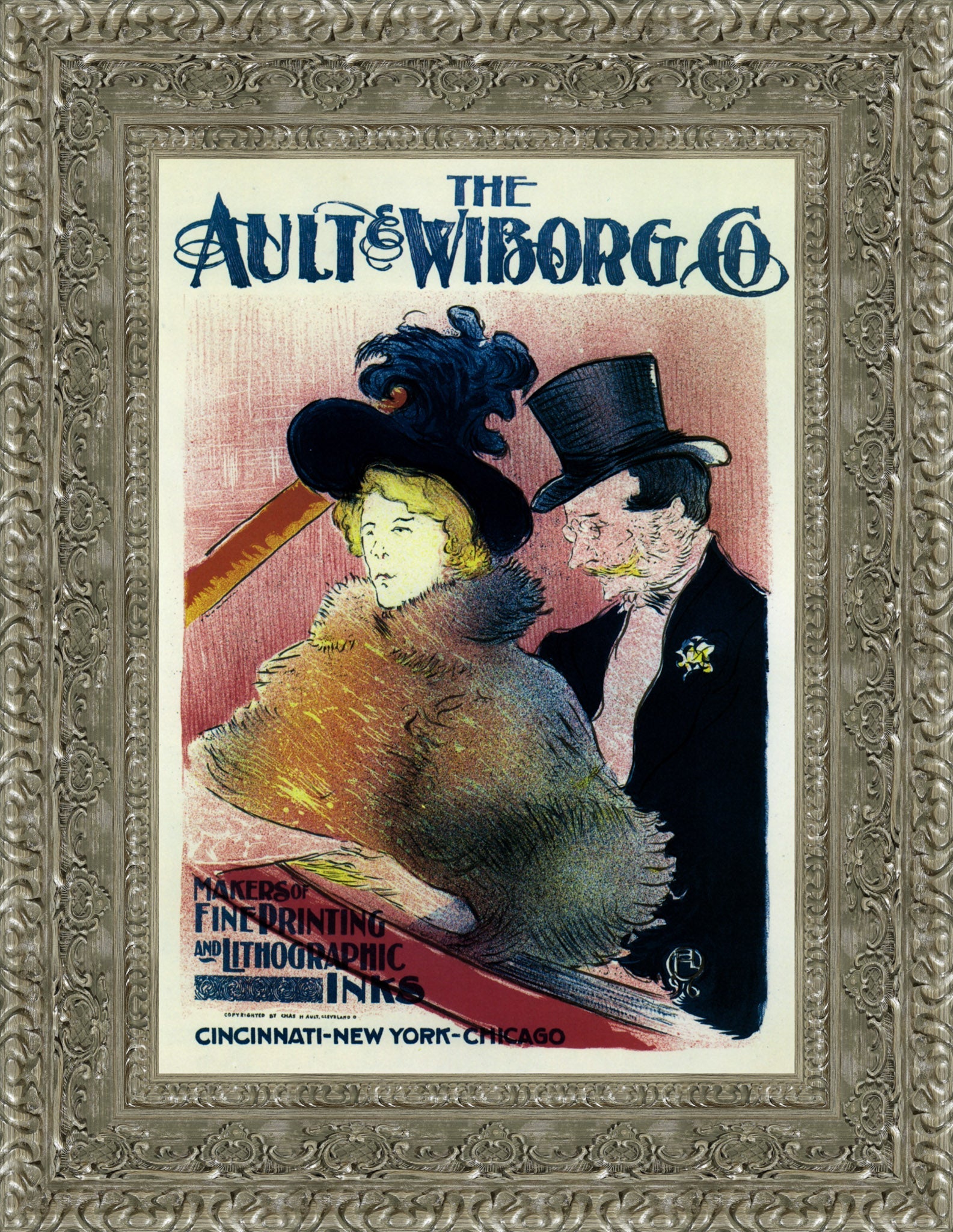 The Ault & Wiborg Co. – Henri de Toulouse - Lautrec, 1896 - Canvas Classics
