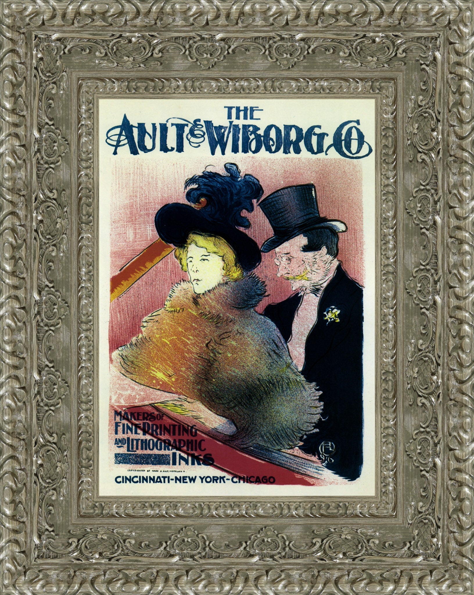 The Ault & Wiborg Co. – Henri de Toulouse - Lautrec, 1896 - Canvas Classics