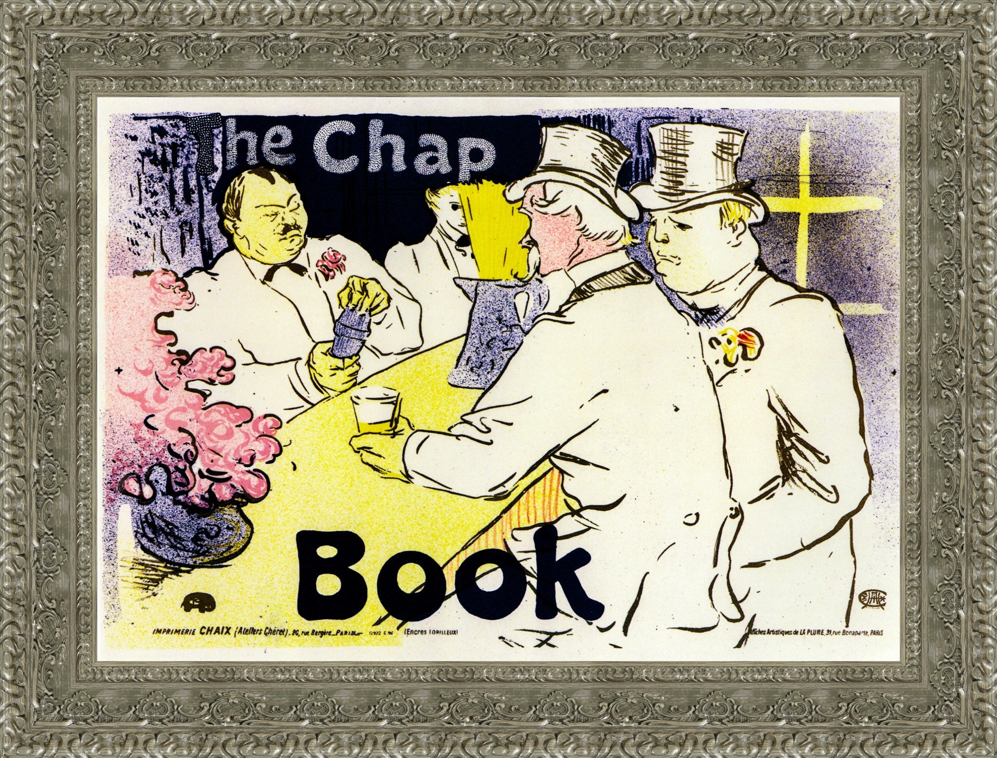 The Chap Book – Henri de Toulouse - Lautrec, 1896 - Canvas Classics