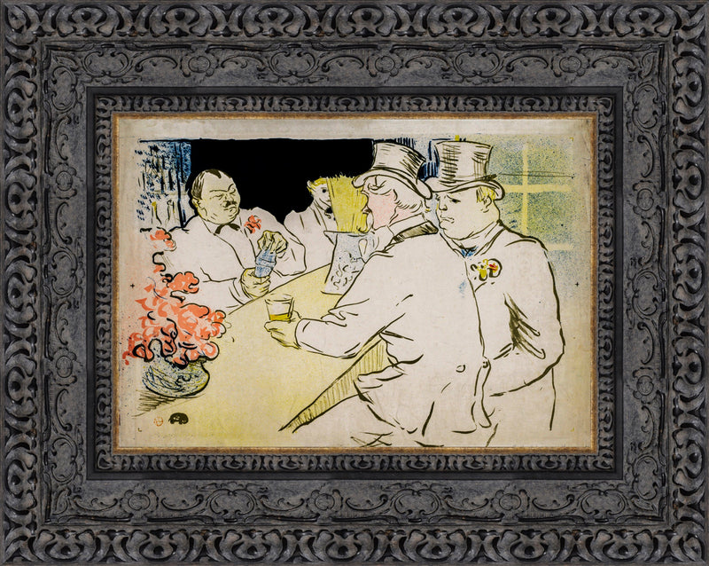 The Chap Book, Preliminary Drawing – Henri de Toulouse-Lautrec, 1896