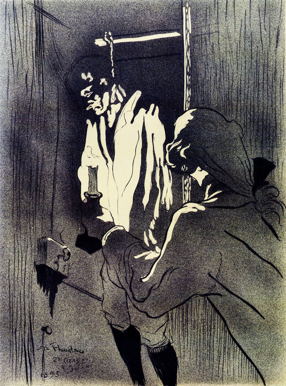 The Hanging (Le Pendu) – Henri de Toulouse-Lautrec, 1892, unframed