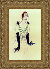 Yvette Guilbert – Henri de Toulouse-Lautrec, 1894