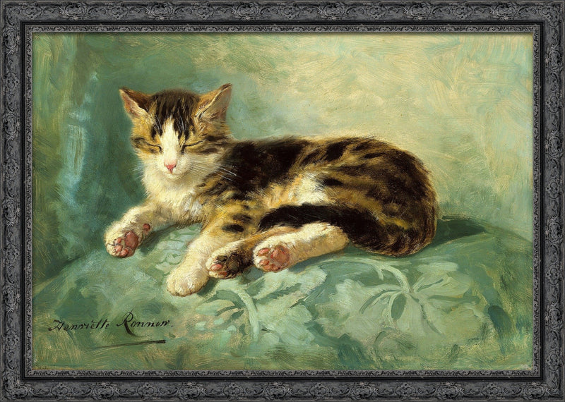 A Cat's Morning Nap – Henriette Ronner-Knip, 1890