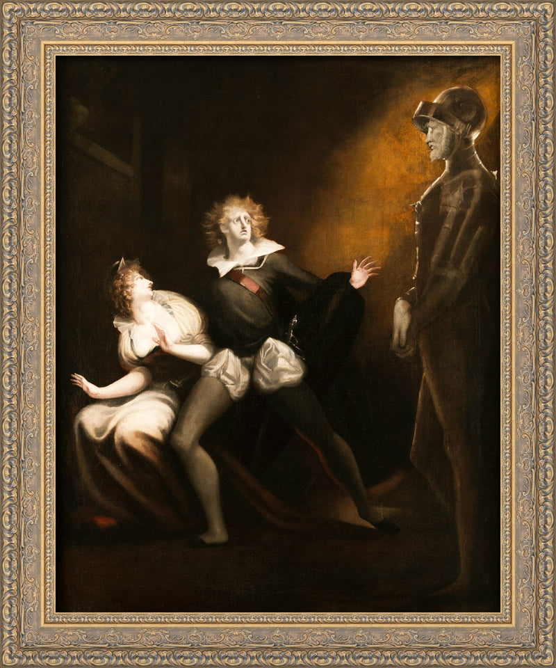 Gertrude, Hamlet and the Ghost of Hamlet's Father – Henry Fuseli, 1793
