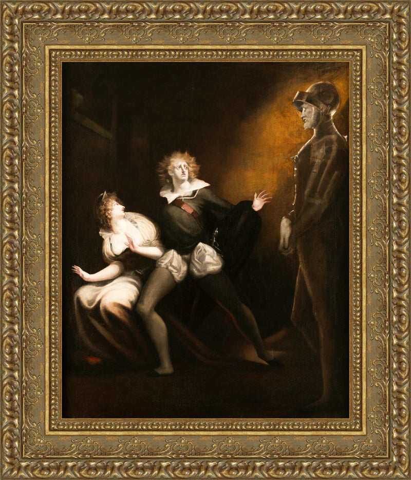 Gertrude, Hamlet and the Ghost of Hamlet's Father – Henry Fuseli, 1793