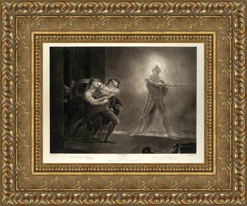 Hamlet, Horatio, Marcellus and the Ghost – Henry Fuseli, 1789