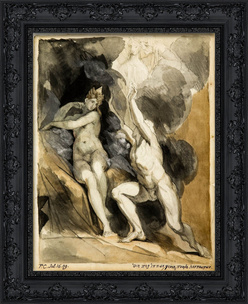 Ixion And Nephele – Henry Fuseli, c. 1790-1800