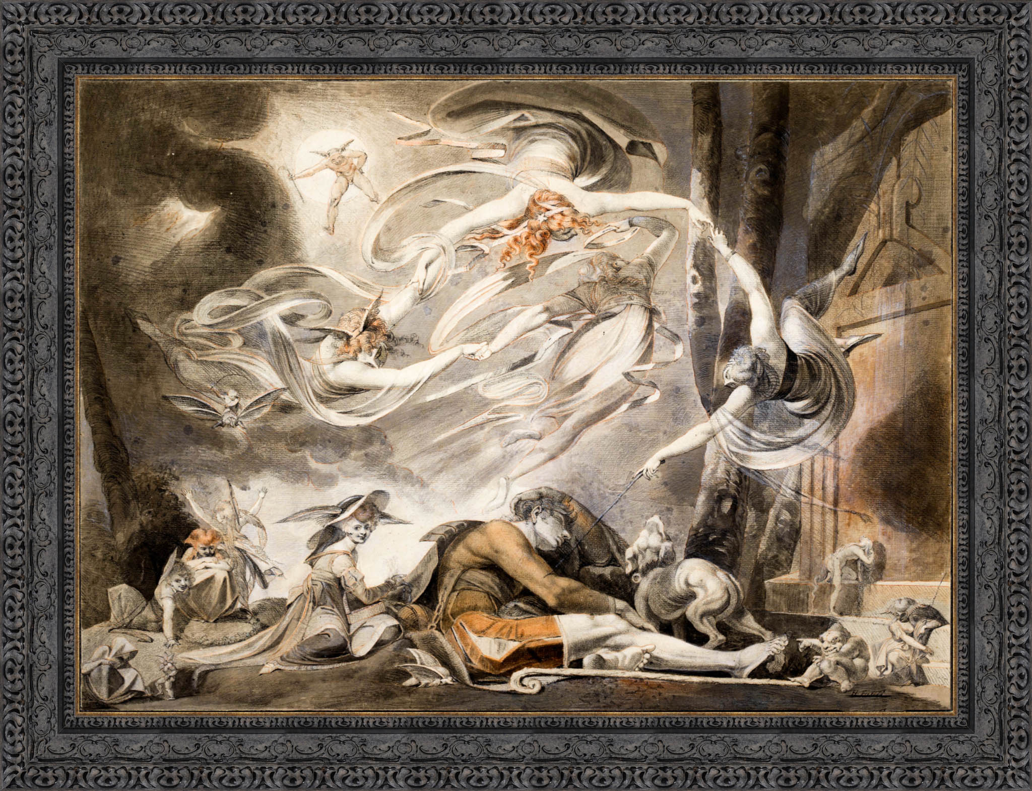 The Shepherd's Dream – Henry Fuseli, 1786 - Canvas Classics