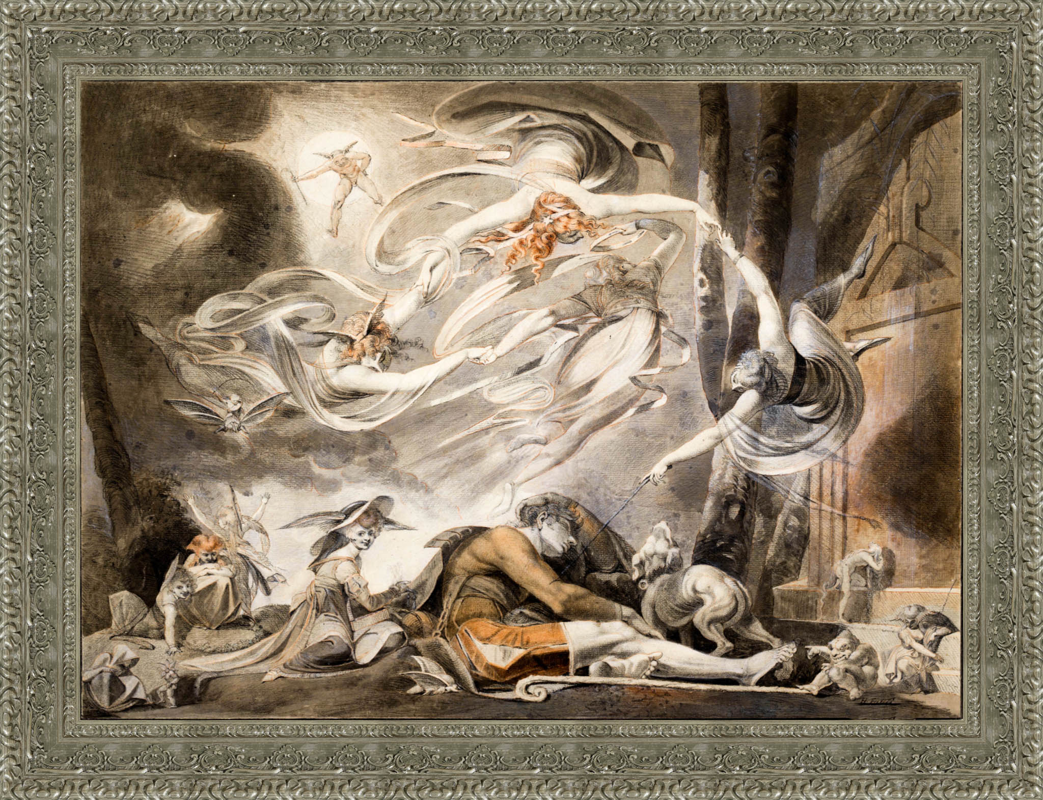 The Shepherd's Dream – Henry Fuseli, 1786 - Canvas Classics