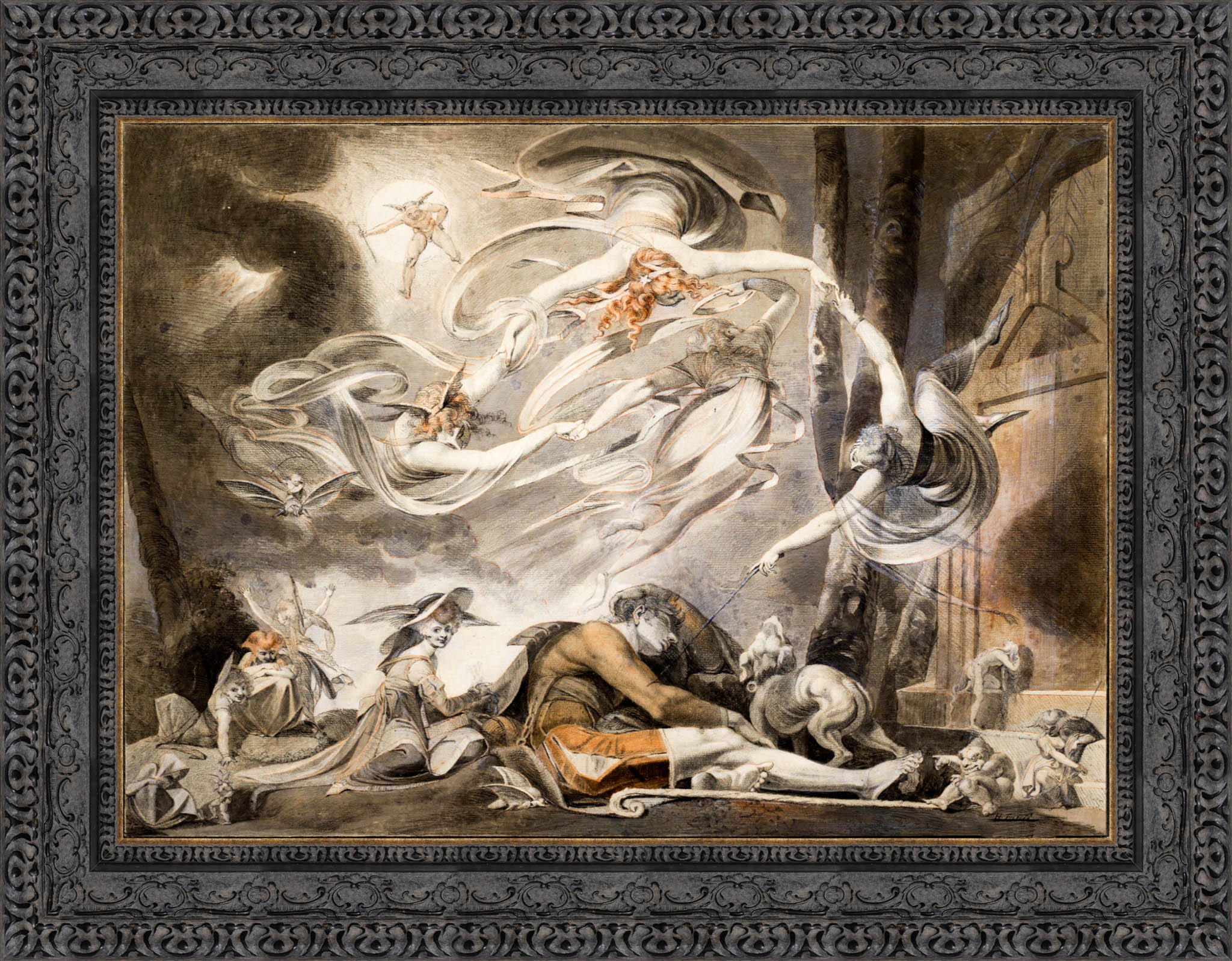 The Shepherd's Dream – Henry Fuseli, 1786 - Canvas Classics