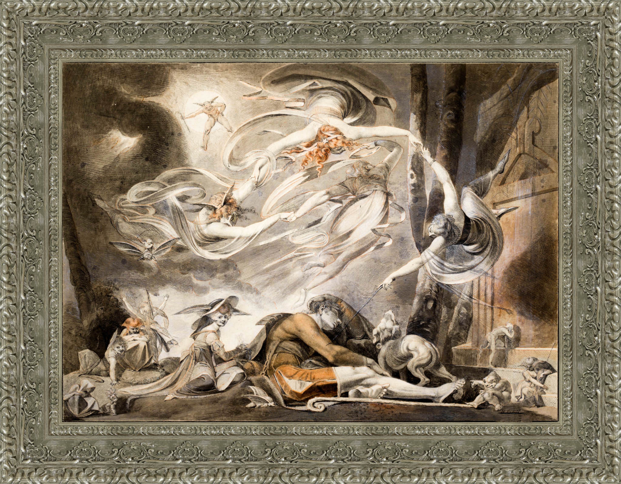 The Shepherd's Dream – Henry Fuseli, 1786 - Canvas Classics