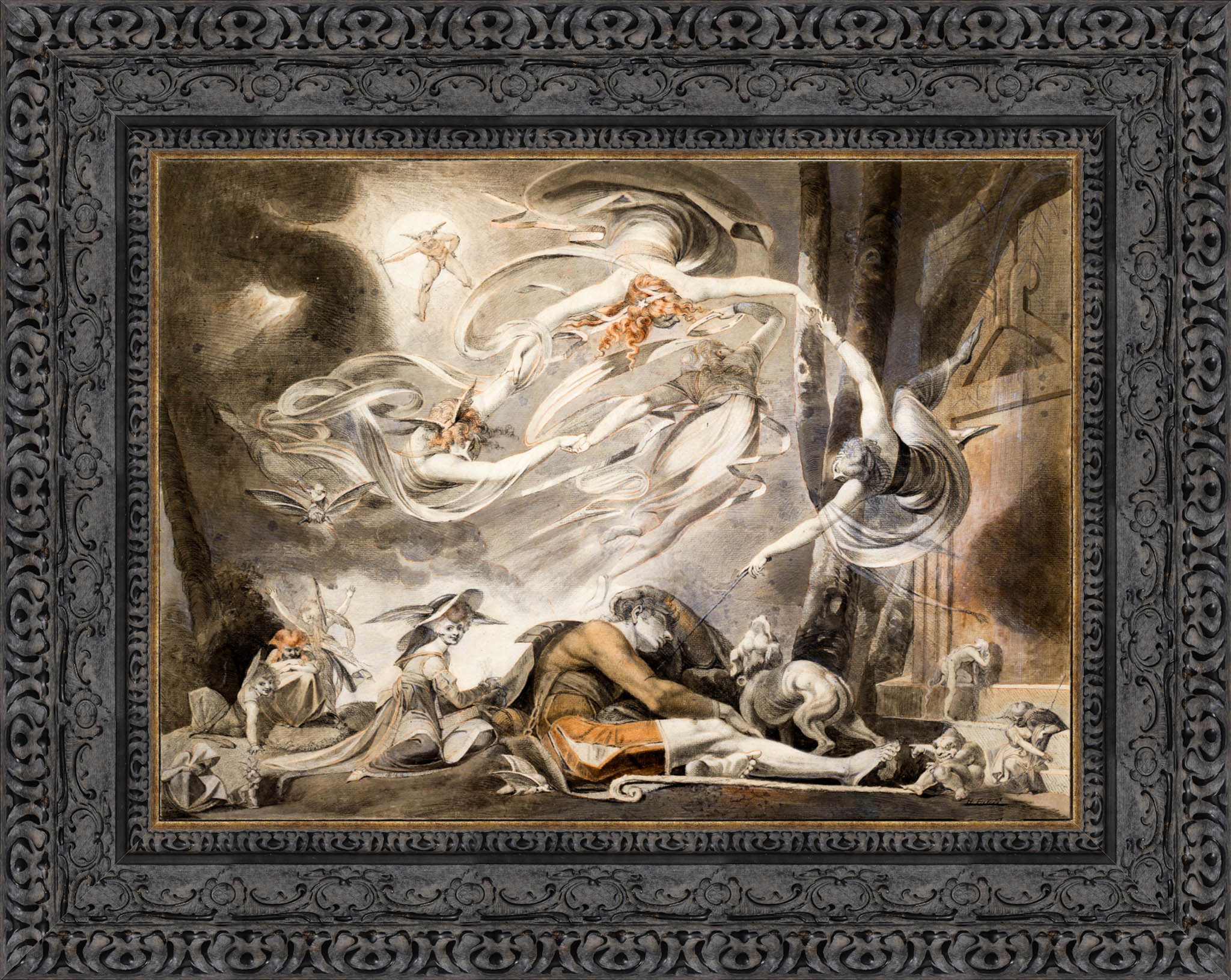 The Shepherd's Dream – Henry Fuseli, 1786 - Canvas Classics