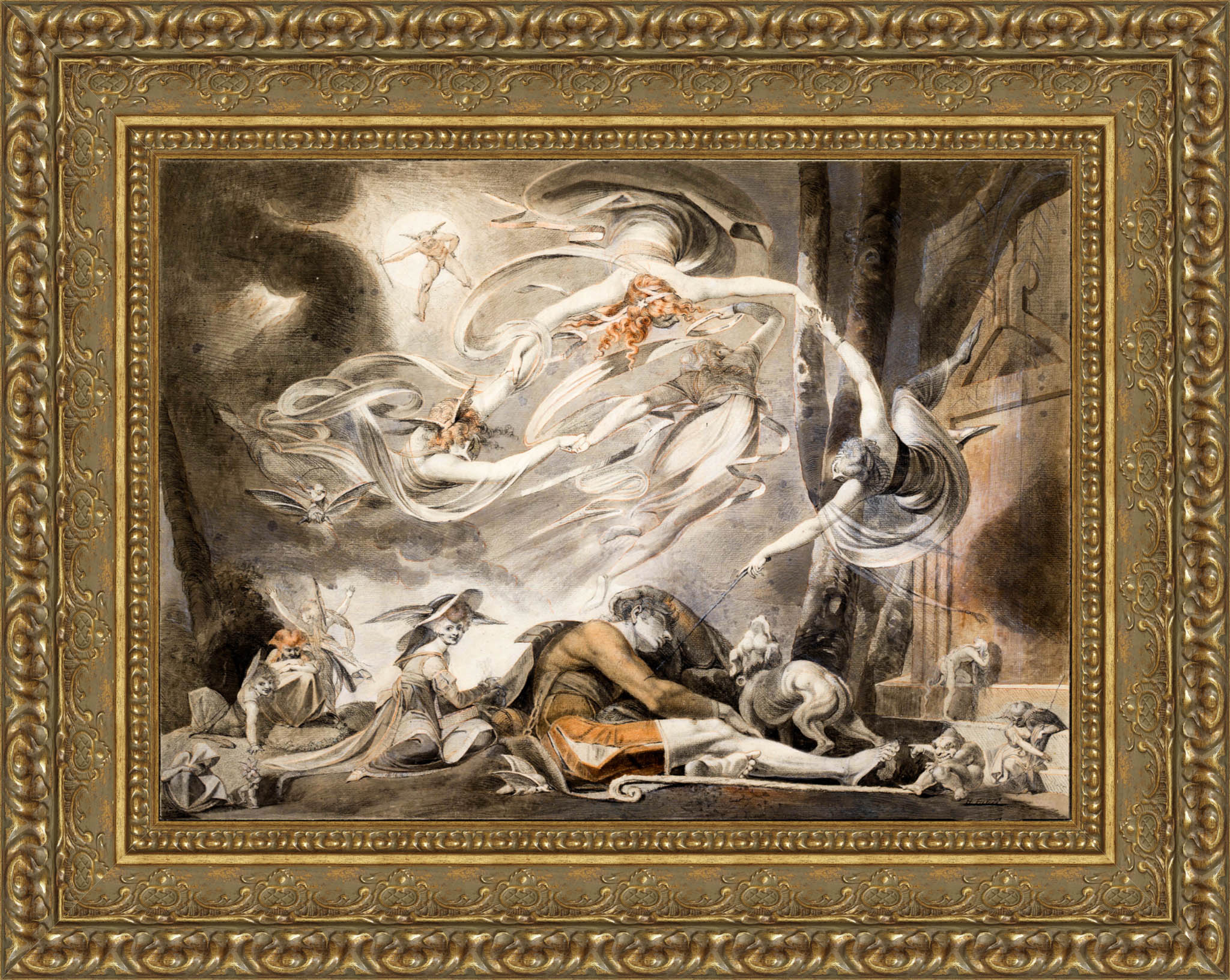 The Shepherd's Dream – Henry Fuseli, 1786 - Canvas Classics