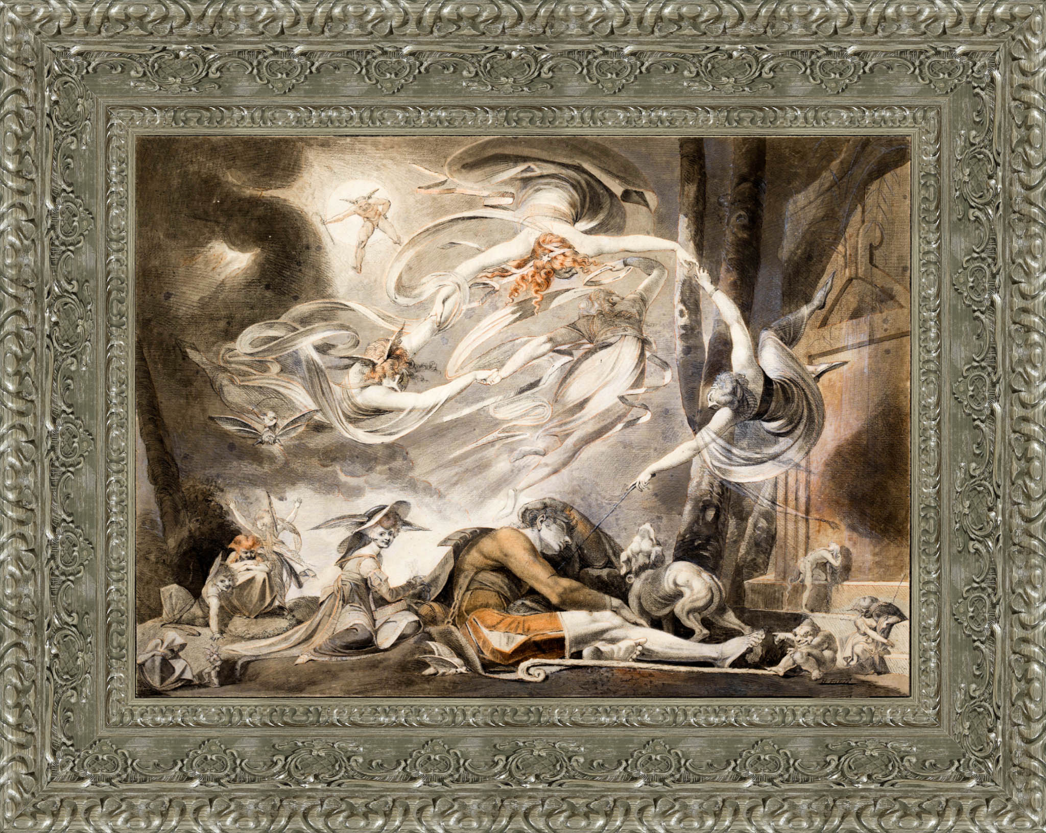 The Shepherd's Dream – Henry Fuseli, 1786 - Canvas Classics