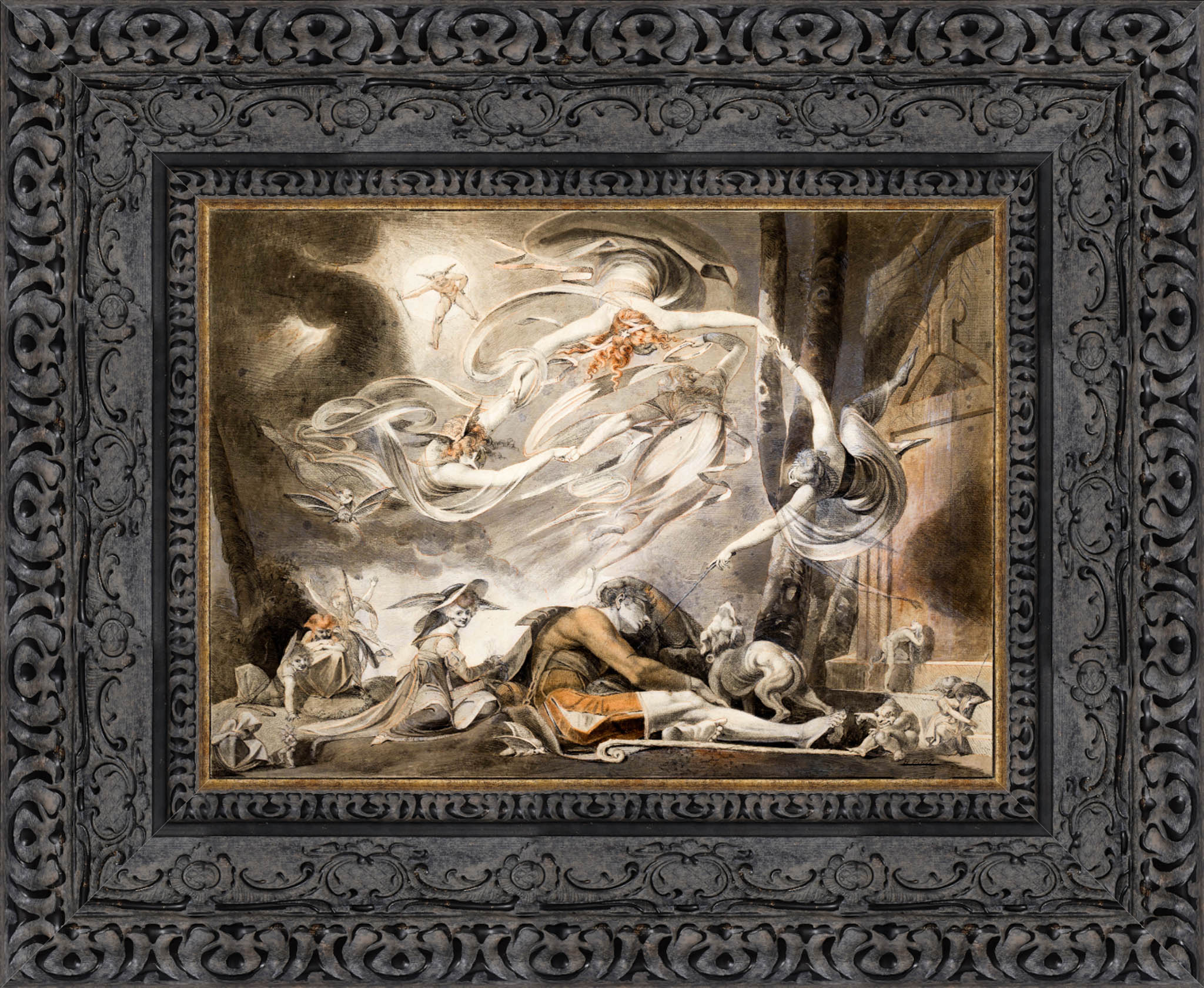 The Shepherd's Dream – Henry Fuseli, 1786 - Canvas Classics
