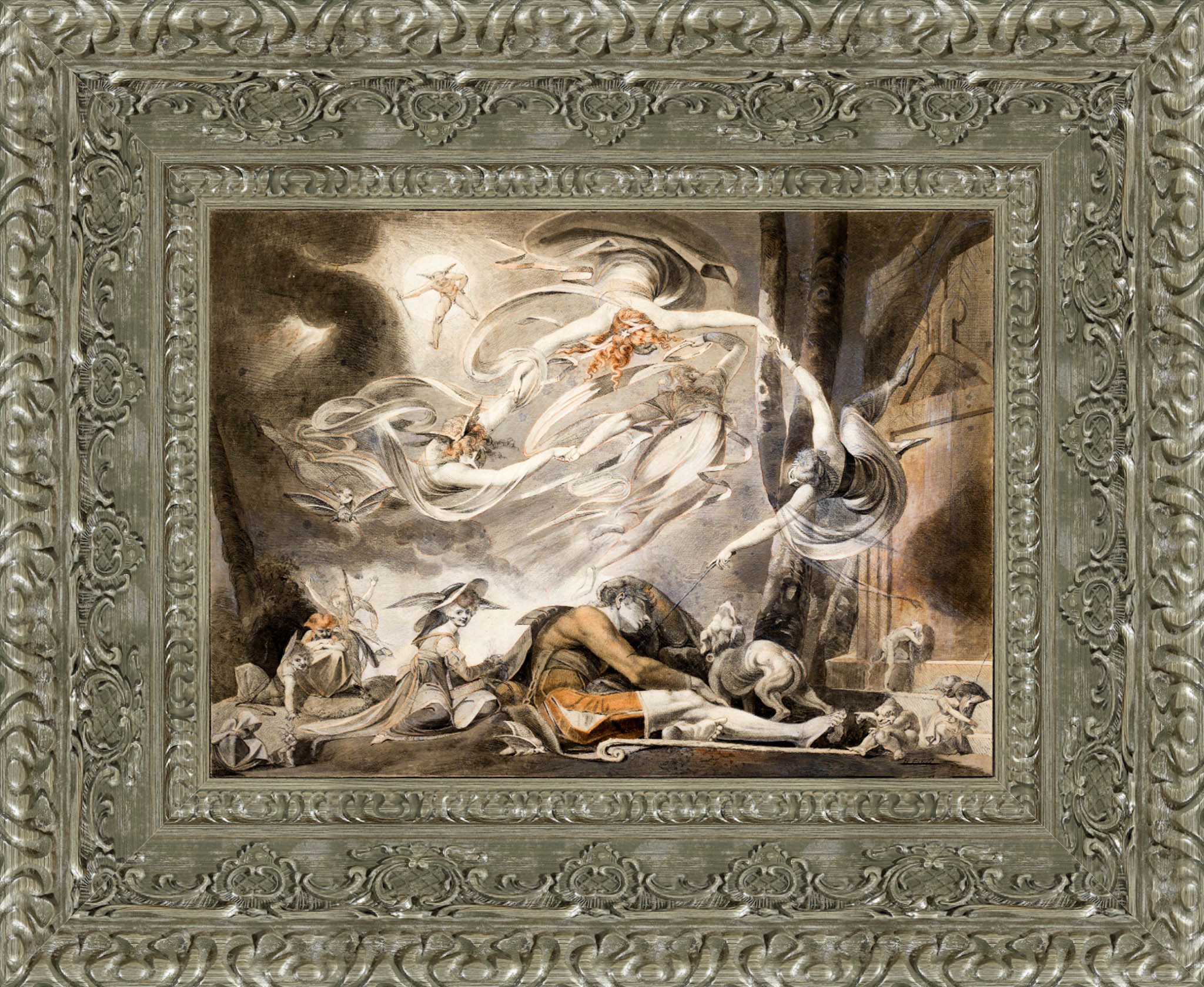 The Shepherd's Dream – Henry Fuseli, 1786 - Canvas Classics