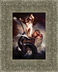 Silver frame