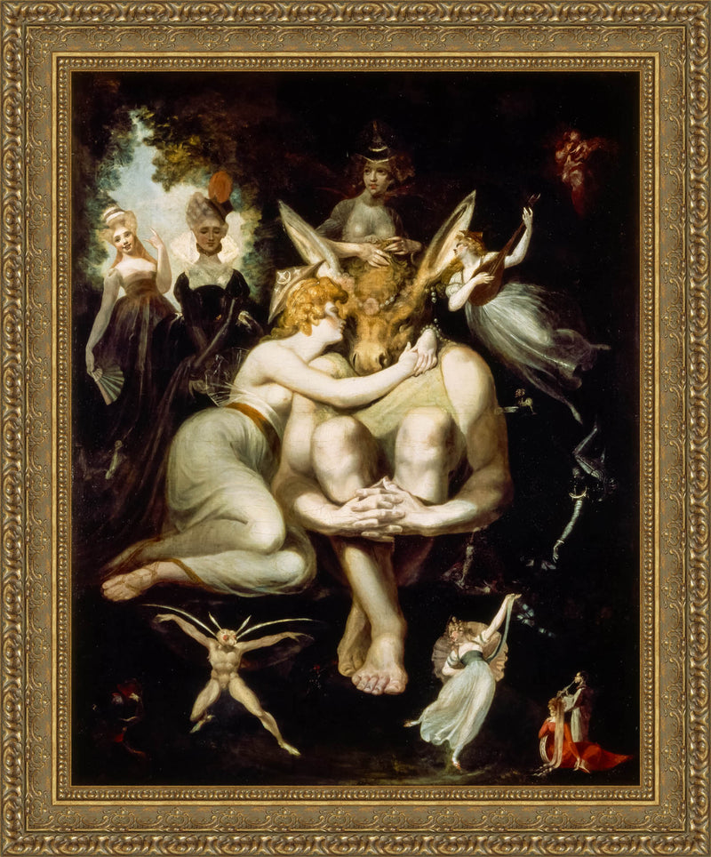 Titania, Bottom and the Fairies – Henry Fuseli, 1790