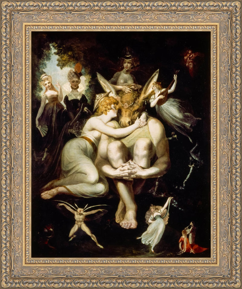 Titania, Bottom and the Fairies – Henry Fuseli, 1790