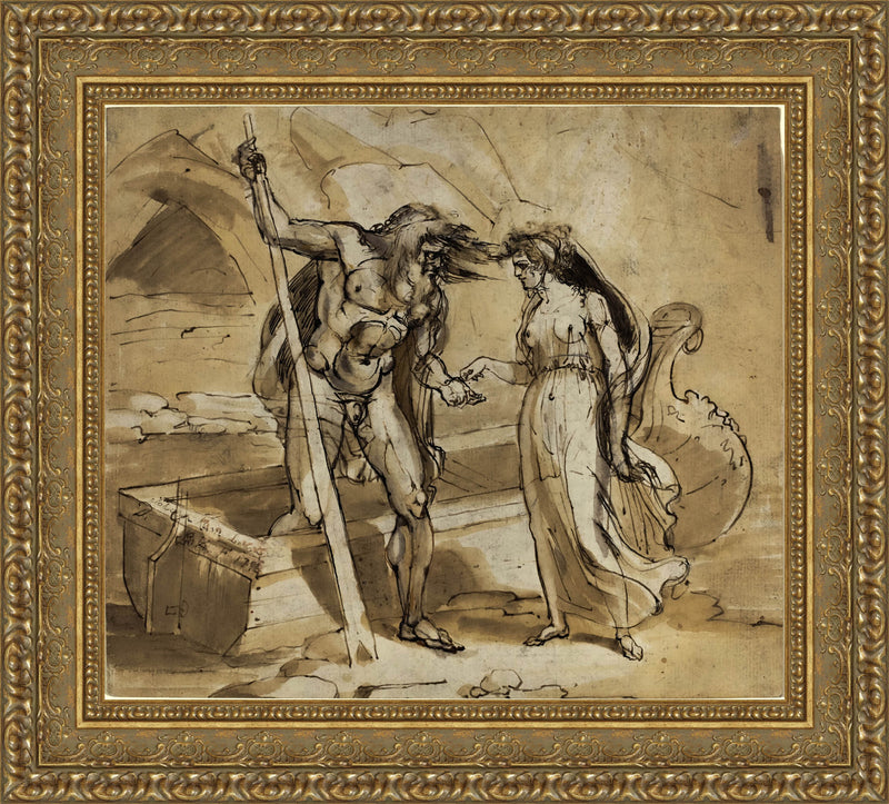 Psyche Giving Her Coin To Charon – Henry Tresham, c. 1795