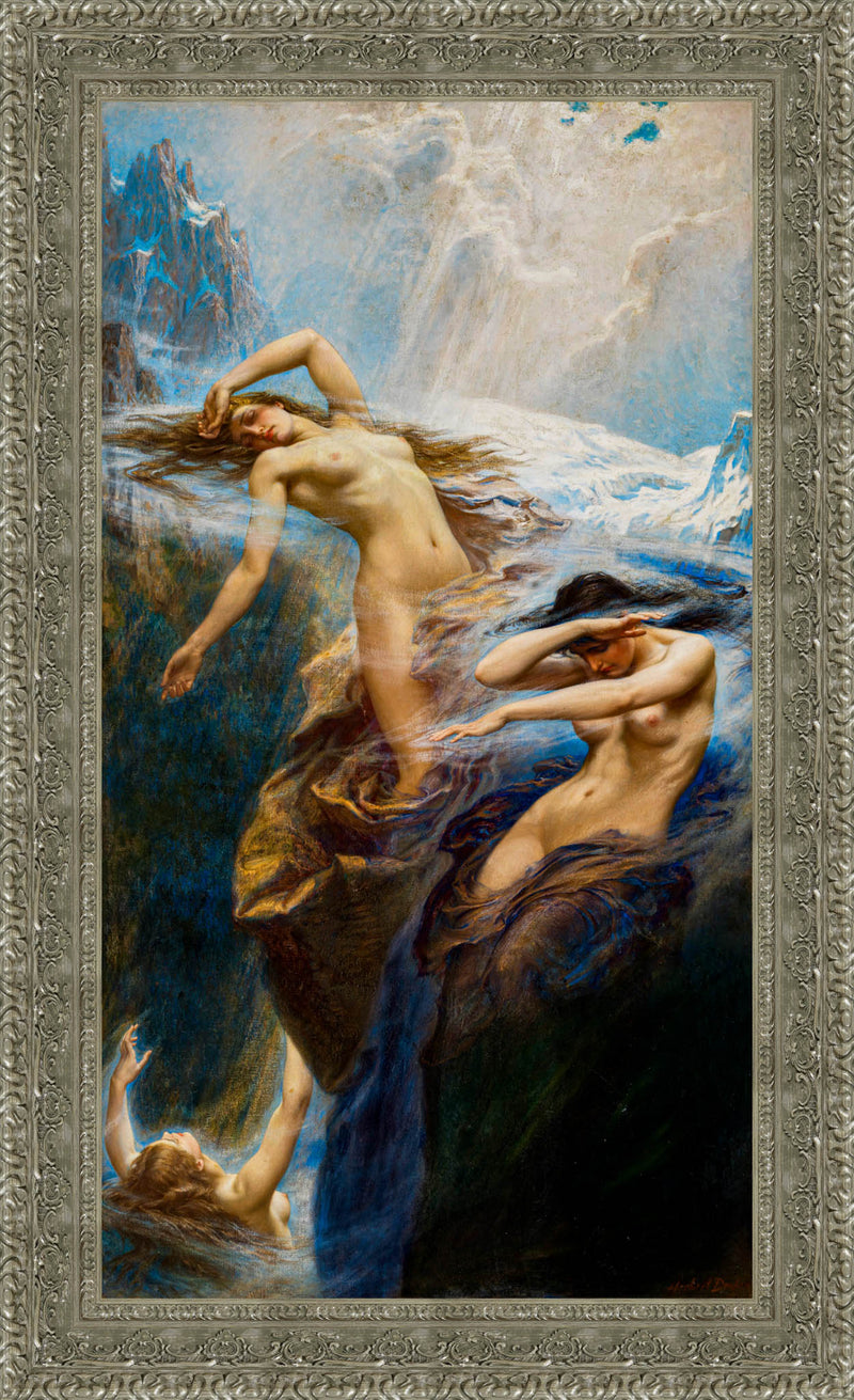 The Mountain Mists – Herbert James Draper, 1912